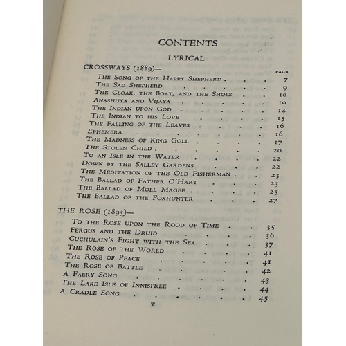 753 - A 2nd Edition W.B. Yeats Collected Poems. 1950.