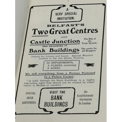 758 - Official Guide Belfast Today by Alf. S. Moore. 1912