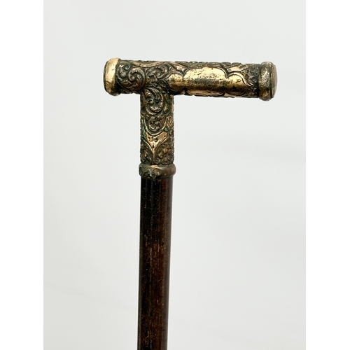 422 - Two Late 19th Century walking sticks.