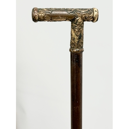 422 - Two Late 19th Century walking sticks.