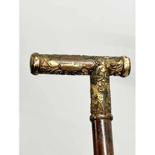 422 - Two Late 19th Century walking sticks.