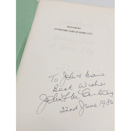 768 - Pennyburn : An Historic Part of Derry City. By John F. McCartney. 1984. Signed by the author.