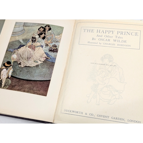 777 - Oscar Wilde. The Happy Prince And Other Tales. 1913. Illustrations by Charles Robinson. With dust ja... 