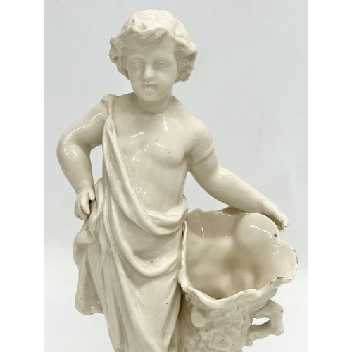 430 - A Late 19th Century porcelain figurine. 24cm