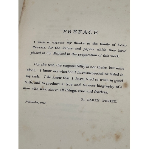 785 - The Life of Lord Russell of Killowen. By R. Barry O’Brien. 2nd Edition. 1901.