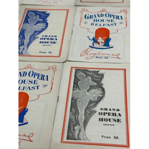 788 - A collection of 1950’s programmes Grand Opera House Belfast.