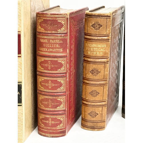 790 - A collection of 19th and Early 20th Century leather bound books.