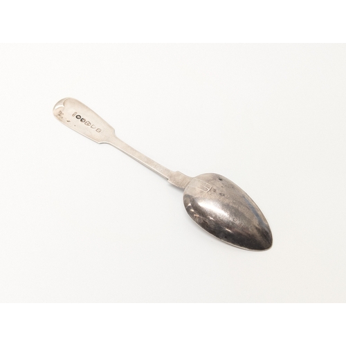 690F - 19th Century George IV Newcastle silver spoon, 1827. Thomas Wheatley. 17 grams