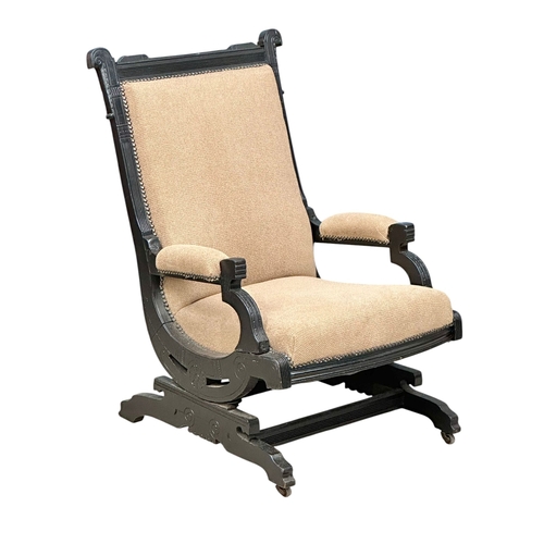 An American Aesthetic Movement platform rocker. C.1890. Late 19th ...