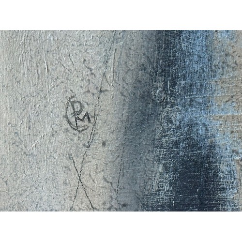 23 - In Search of a Memory. Mixed Media on Board. 2000
