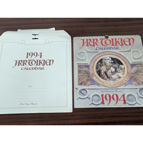 110 - Quantity of Tolkien Lord of the rings calenders