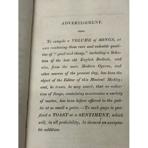 211 - The British Melodist or the National Song Book, C.1820. 2nd Edition. Early 19th Century.