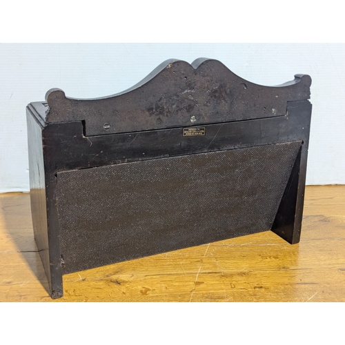 13 - Vintage countertop cigar display case, 39x21x30cm