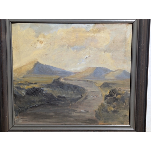 47 - Lesley Lanigan O'keeffe. Connemara landscape 