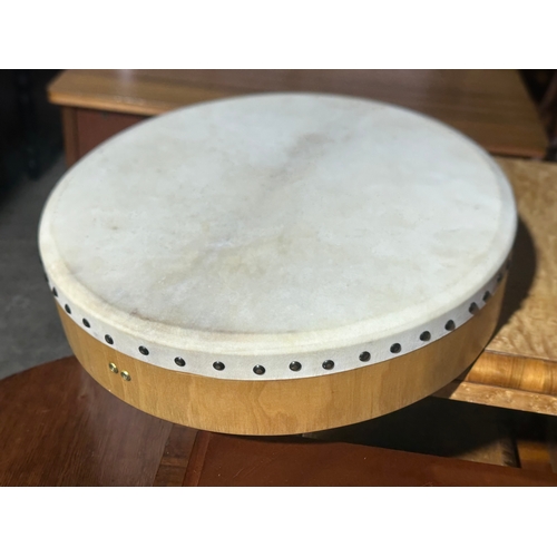215 - An Irish bodhran. 46x10cm.
