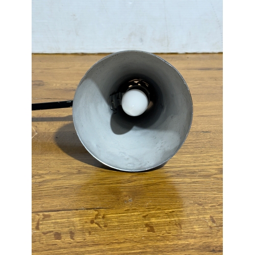 38 - A Herbert Terry anglepoise machinists lamp.