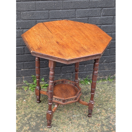 234 - A late Victorian walnut window table