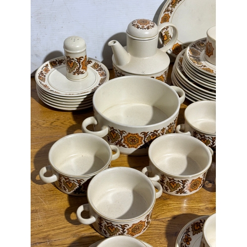 243 - A Woodland Stonehenge Midwinter dinner service.