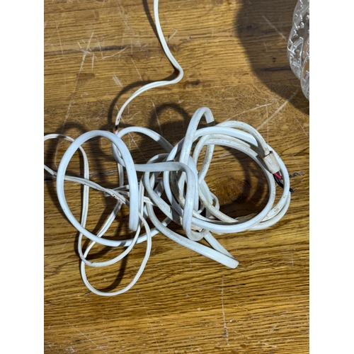 247 - A Archimede Seguso Murano Bullicante glass lamp. 1950’s. 17cm.