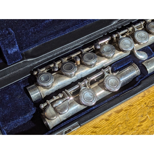 214A - Yamaha flute in case