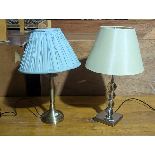 227A - 2 modern lamps