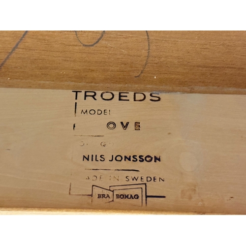 5 - Nils Jonsson, C.1960. A Danish Teak Two Leaf Extending “Ove” Dining Table and Eight Chairs. Designed... 