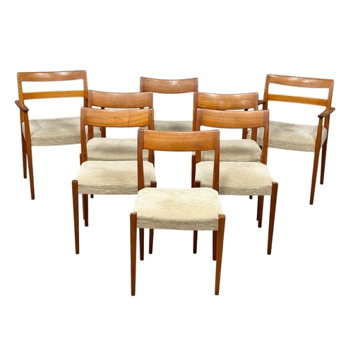 5 - Nils Jonsson, C.1960. A Danish Teak Two Leaf Extending “Ove” Dining Table and Eight Chairs. Designed... 