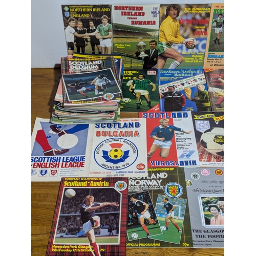 136 - Quantity of international football programmes