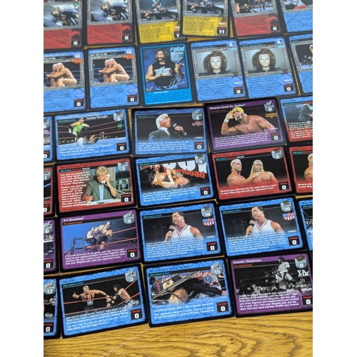139 - Quantity of WWF Raw Deal playing cards