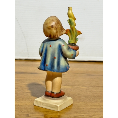 114 - A Goebel Hummel Congratulations figurine. 15cm.