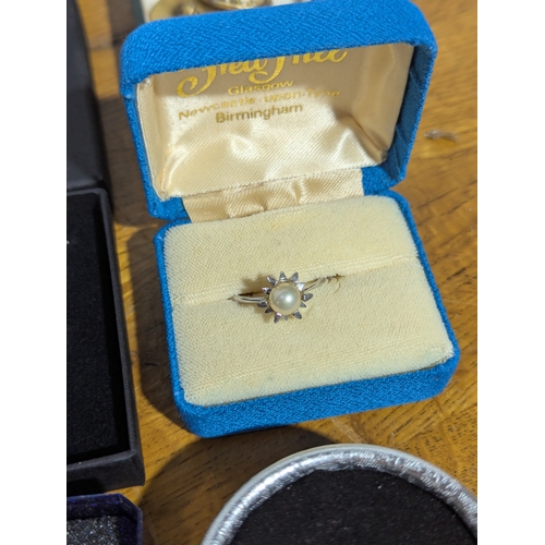 151 - Quantity of costume jewellery and watches