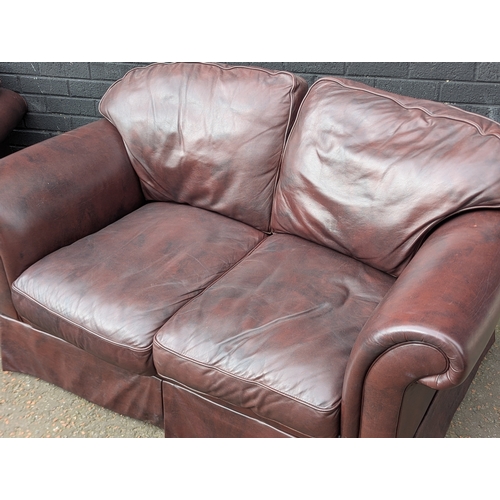 271 - Pair of 2 seater sofas