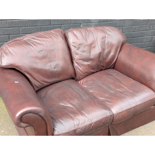 271 - Pair of 2 seater sofas