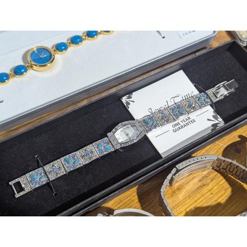 156 - Quantity of watches including Marcel Drucker, Jewel Time, Claire's etc