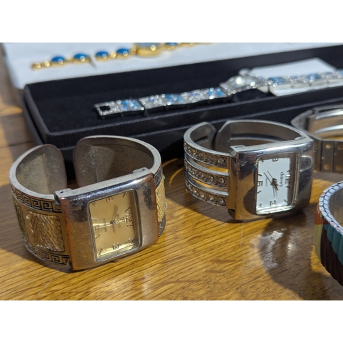 156 - Quantity of watches including Marcel Drucker, Jewel Time, Claire's etc