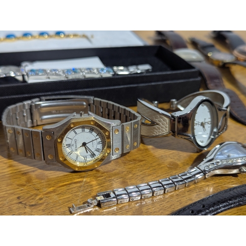 156 - Quantity of watches including Marcel Drucker, Jewel Time, Claire's etc