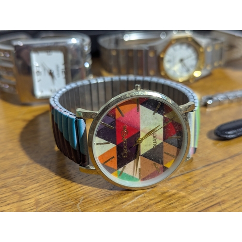 156 - Quantity of watches including Marcel Drucker, Jewel Time, Claire's etc