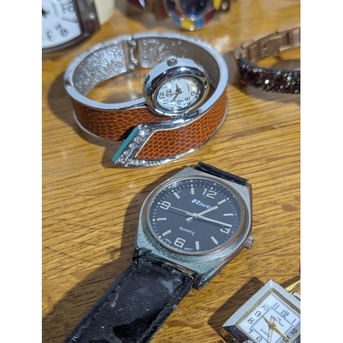 157 - Quantity of watches including Ravel, Seksy, Oasis etc