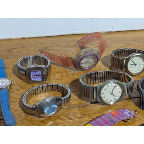 158 - Quantity of watches including Pulsar, infinite, Timex etc