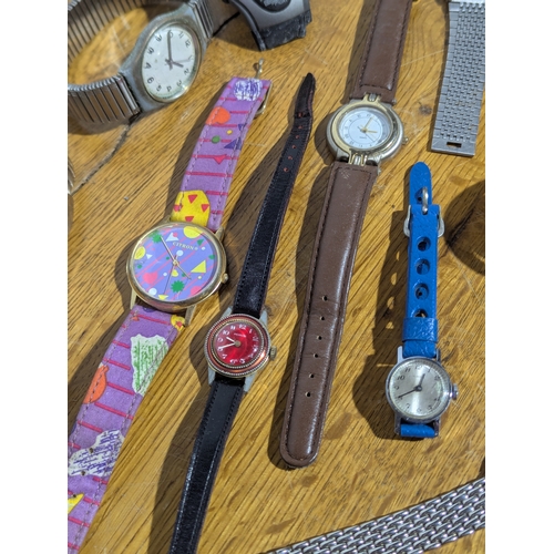 158 - Quantity of watches including Pulsar, infinite, Timex etc