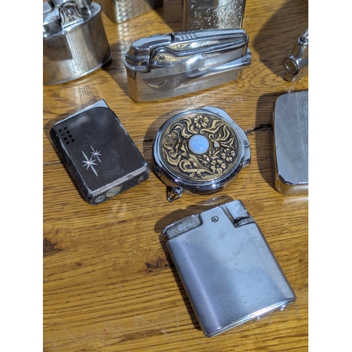 163 - Quantity of vintage lighters including Ronson, Mosda, Polo etc