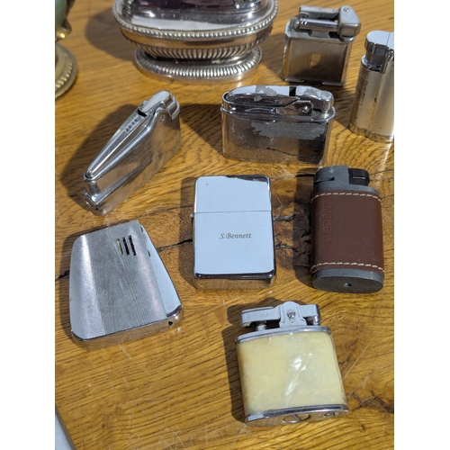 163 - Quantity of vintage lighters including Ronson, Mosda, Polo etc