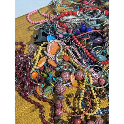 165 - Quantity of costume jewellery