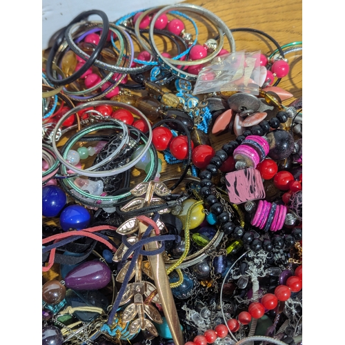 165 - Quantity of costume jewellery