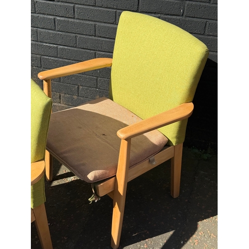272 - A set of five vintage Parker Knoll armchairs. Model PK733