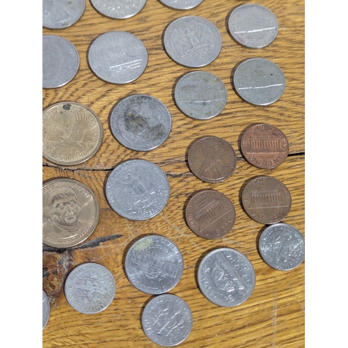 170 - Quantity of American coins