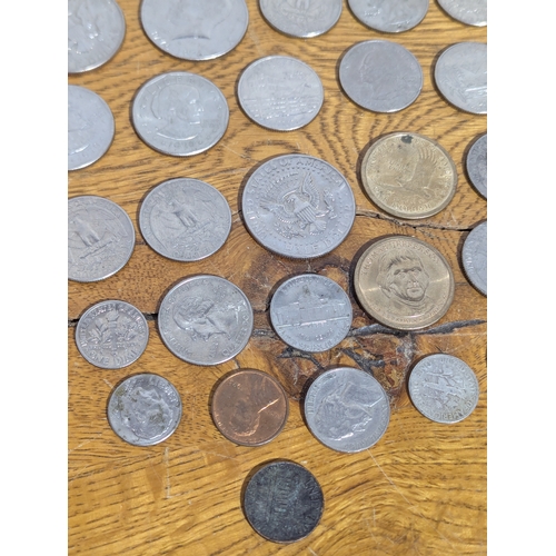170 - Quantity of American coins