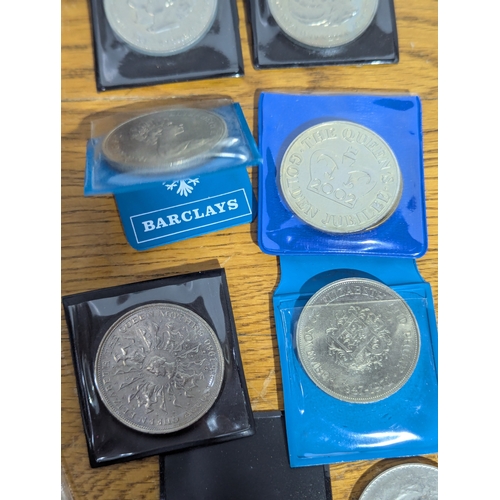 171 - Quantity of British coins including Festival of Britain, British commonwealth, Golden Jubilee, Churc... 