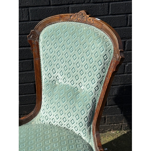 244 - A late Victorian ladies chair