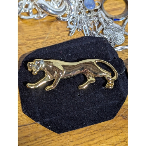 173 - Quantity of costume jewellery